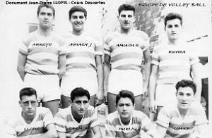 Oran- SDV- 5013- COURS DESCARTES EQUIPE DE VOLLEY BALL
